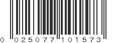 UPC 025077101573