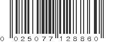 UPC 025077128860