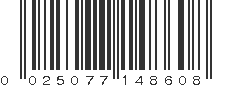 UPC 025077148608