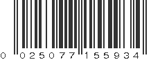 UPC 025077155934