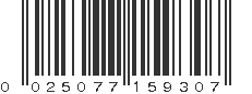 UPC 025077159307