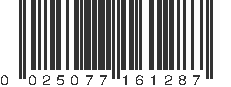 UPC 025077161287