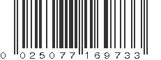 UPC 025077169733