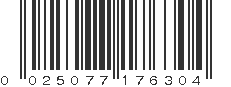 UPC 025077176304