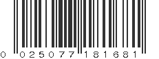 UPC 025077181681