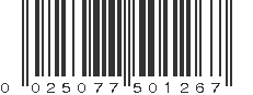 UPC 025077501267