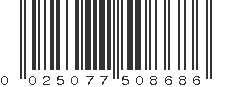 UPC 025077508686