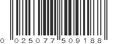 UPC 025077509188