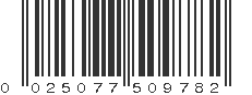 UPC 025077509782