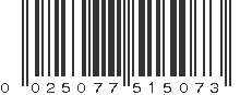 UPC 025077515073