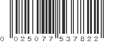 UPC 025077537822