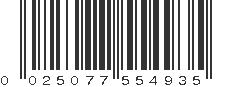 UPC 025077554935