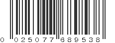 UPC 025077689538