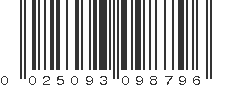 UPC 025093098796