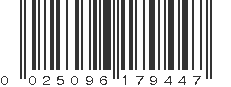 UPC 025096179447