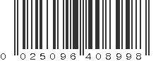 UPC 025096408998