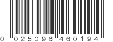 UPC 025096460194