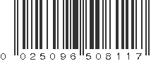 UPC 025096508117