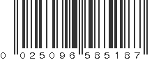 UPC 025096585187