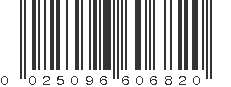 UPC 025096606820