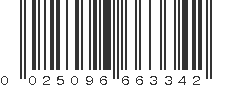 UPC 025096663342