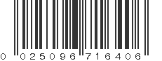 UPC 025096716406