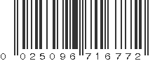 UPC 025096716772