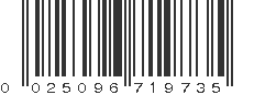 UPC 025096719735