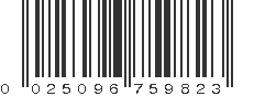 UPC 025096759823