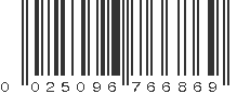 UPC 025096766869