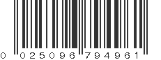 UPC 025096794961