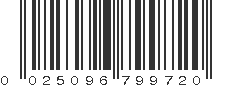 UPC 025096799720