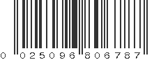 UPC 025096806787