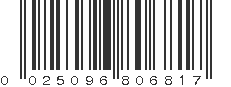 UPC 025096806817