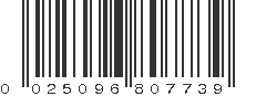 UPC 025096807739