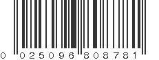 UPC 025096808781