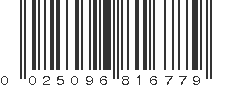 UPC 025096816779