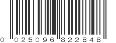 UPC 025096822848