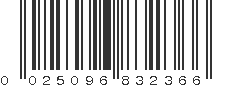 UPC 025096832366