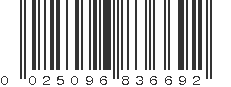 UPC 025096836692