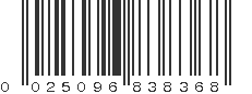 UPC 025096838368