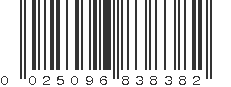 UPC 025096838382