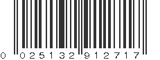 UPC 025132912717