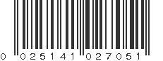 UPC 025141027051