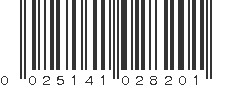 UPC 025141028201