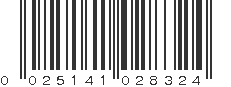 UPC 025141028324