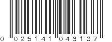 UPC 025141046137