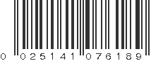 UPC 025141076189