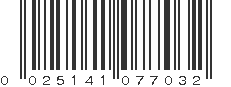 UPC 025141077032