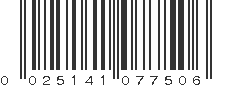 UPC 025141077506